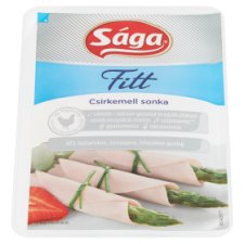 Sága Fitt szeletelt zsírszegény csirkemell sonka 70 g