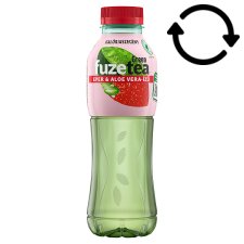 FuzeTea Non-Carbonated Strawberry-Aloe Vera Flavored Soft Drink with Green Tea Extract 500 ml