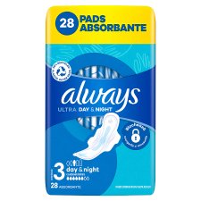 Always Ultra Sanitary Towels Day & Night (Size 3) Wings  Pads