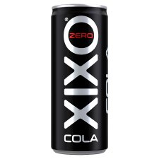 XIXO Cola Zero kóla ízű, szénsavas üdítőital édesítőszerekkel 250 ml
