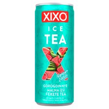 XIXO Ice Tea Summer Edition görögdinnye-málna ízű fekete tea gyümölcslével és teakivonattal 250 ml
