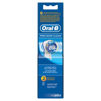 Oral-B Precision Clean Pótfej Elektromos Fogkeféhez – 2 Db