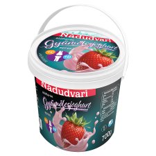 Nádudvari élőflórás zsírszegény epres gyümölcsjoghurt 700 g