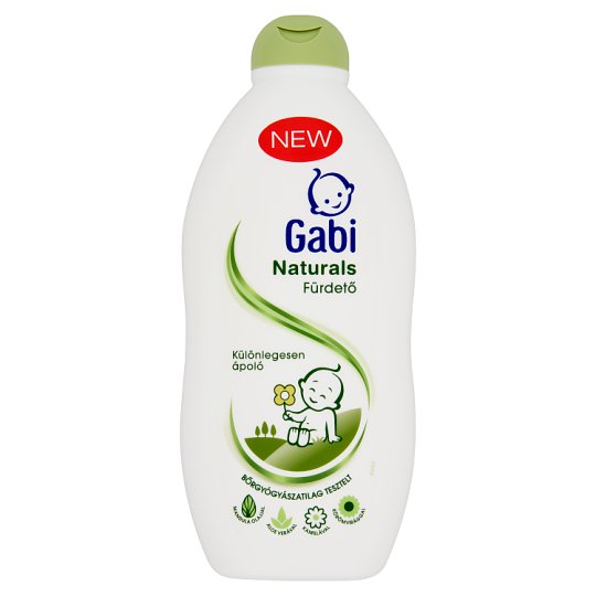Gabi Naturals fürdető mandula olajjal, aloe verával, kamillával és körömvirággal 400 ml