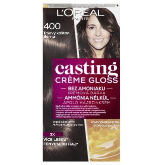 L'Oréal Paris Casting Crème Gloss 400 Barna tartós hajszínkrém