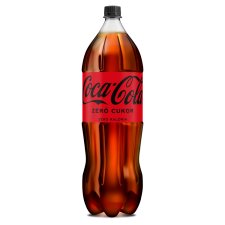 Coca-Cola Zero Cola Flavoured Energy-Free Carbonated Soft Drink with Sweeteners 2,25 l