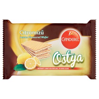 Canderel citrom ízű krémmel töltött ostya édesítőszerrel 40 g