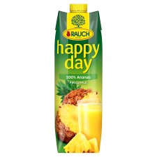 Rauch Happy Day 100% Pineapple Juice from Concentrate 1 l