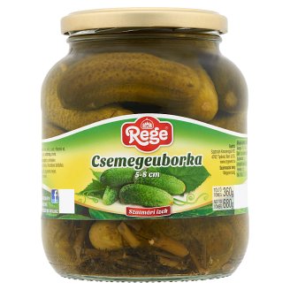 Rege csemegeuborka 5-8 cm 680 g
