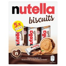 Nutella Biscuit kakaós mogyorókrémmel töltött keksz 207 g