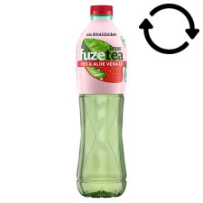 FuzeTea szénsavmentes eper-aloe vera-ízű üdítőital zöld tea kivonattal 1,5 l