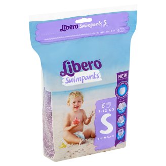 Libero Swimpants S 7-12 kg prémium úszópelenka 6 db