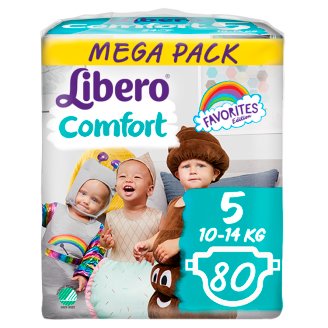 Libero Comfort 5 10-14 kg prémium pelenkanadrág 80 db
