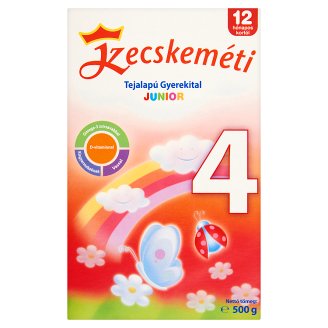 Kecskeméti Junior 4 tejalapú gyerekital 12 hónapos kortól 500 g