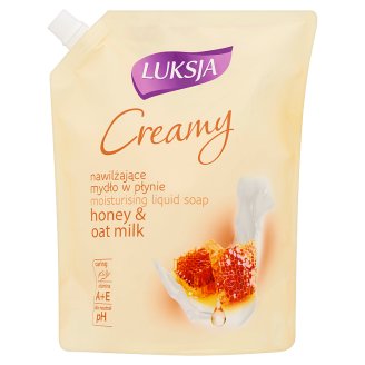 Luksja hidratáló folyékony szappan, hozzáadott méz és zabtej kivonat tartalommal 900 ml