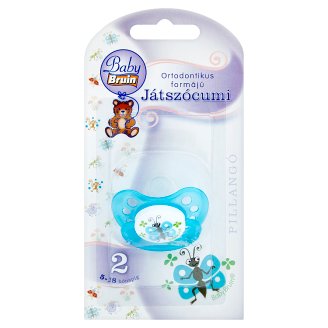 Baby Bruin Pillangó ortodontikus formájú játszócumi 2 5-18 hónapos korig