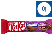 KitKat Chunky Crispy Wafer with Milk Chocolate Cream and Cocoa Rice Flakes in Milk Chocolate 42 g