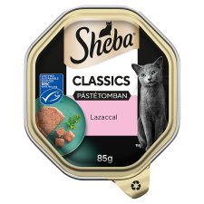 Sheba Classics Complete Wet Food for Adult Cats with Salmon 85 g