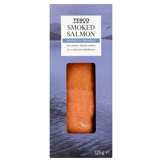 Tesco Smoked Salmon 125 g