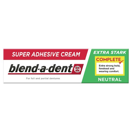 Blend-a-dent Complete Semleges Ízű Műfogsorragasztó, 47 g