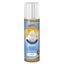 Completa Light UHT Whipped Cream Spray with Sugar 18% 250 ml