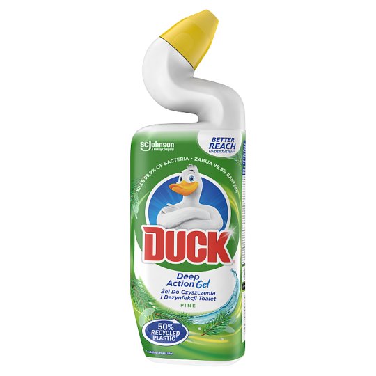 Duck Deep Action Gel Pine Disinfectant Toilet Cleaner 750 ml