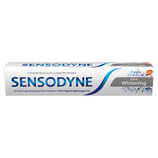 image 1 of Sensodyne Extra Whitening Toothpaste with Fluoride 75 ml