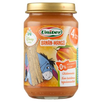 Univer banán-mangó bébidesszert 4 hónapos kortól 163 g