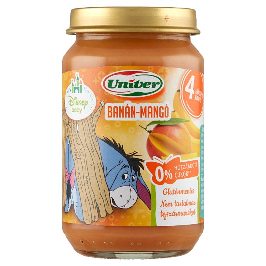 Univer BananaMango Dessert for Babies 4+ Months 163 g Tesco Online