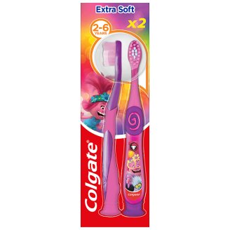 Colgate Smiles Kids extra lágy fogkefe 3-5 éves korig 2 db
