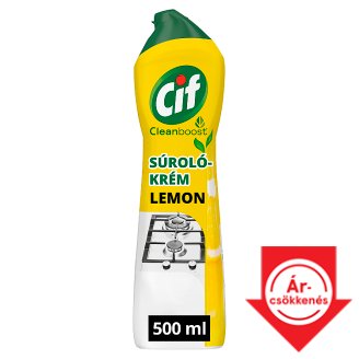 CIF Lemon Scouring Cream 500 ml - Tesco Groceries