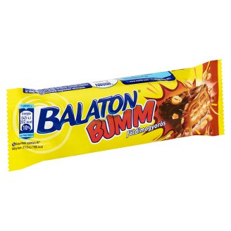 Balaton Bumm kakaós tejmasszával mártott töltött ostyaszelet 40 g