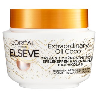 L'Oréal Paris Elseve Extraordinary Oil hajpakolás kókuszolajjal 300 ml