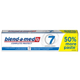 Blend-a-med Complete Protect 7 Crystal White Fogkrém, 150 ml