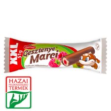 Maroni Gesztenye Marci Chestnut Sticks Dipped in Cocoa with Raspberry Filling 51 g