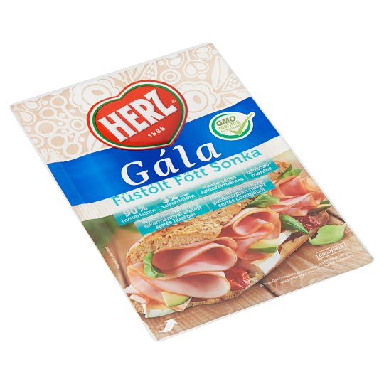 HERZ Gála Sliced Smoked Cooked Ham 90 g
