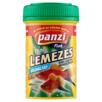 Panzi Fish lemezes díszhaltáp 135 ml