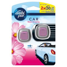 Ambi Pur Car Flowers and Spring Légfrissítő Kezdőkészlet 2 Db