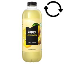 Cappy Lemonade Non-Carbonated Lemon Soft Drink with Sugar and Sweetener 1,25 l