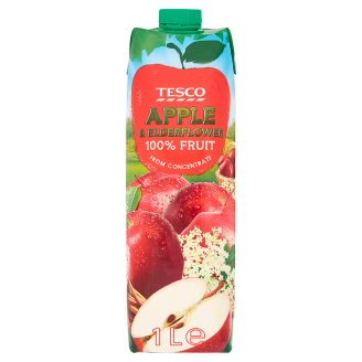 Tesco almaital feketebodza-virág kivonattal 1 l