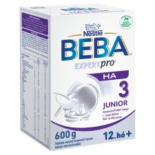 Beba ExpertPro HA 3 tejalapú anyatej-kiegészítő tápszer 12. hó+ 2 x 300 g (600 g)