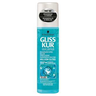 Gliss Kur hajregeneráló balzsam Express Repair - Million Gloss 200 ml