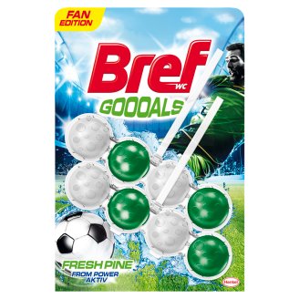 Bref Power Aktiv Goooals Fresh Pine WC frissítő 2 x 50 g