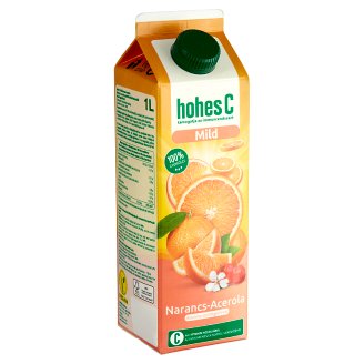 Hohes C Mild 100% narancs-acerola gyümölcslé 1 l