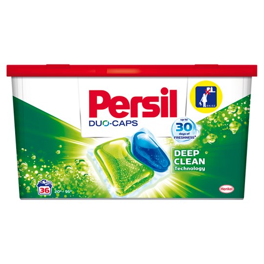 Persil Duo-Caps mosószer koncentrátum fehér és világos ruhadarabokhoz 36 mosás 828 g