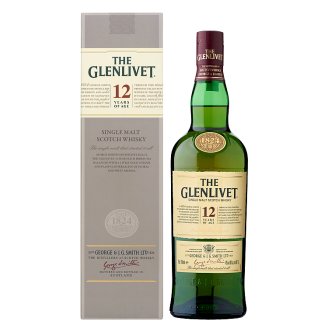 The Glenlivet 12 éves skót maláta whisky 40% 0,7 l