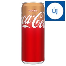 Coca-Cola cola- és vaníliaízű szénsavas üdítőital 330 ml