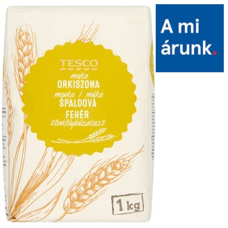Tesco fehér tönkölybúzaliszt 1 kg