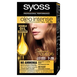Syoss Color Oleo intenzív olaj hajfesték 7-70 arany mangó