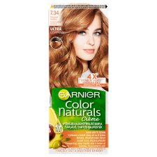 Garnier Color Naturals tartós hajfesték 7 .34 Természetes rézvörös, 60 +40 +12 ml